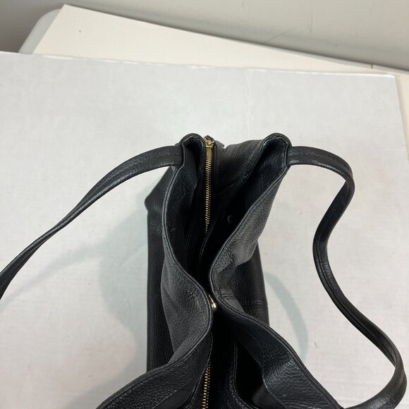 Women's Black pebbled leather Vince Camuto Shoulder Tote - Picture 12 of 12